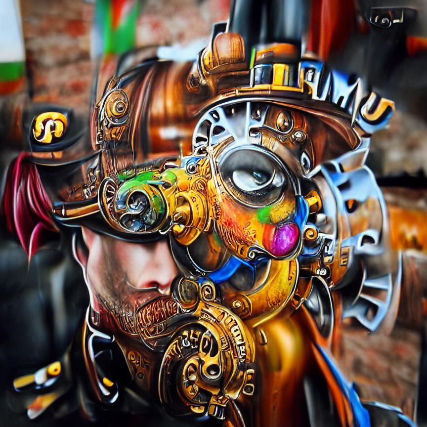 the god of time 2 (steampunk edition