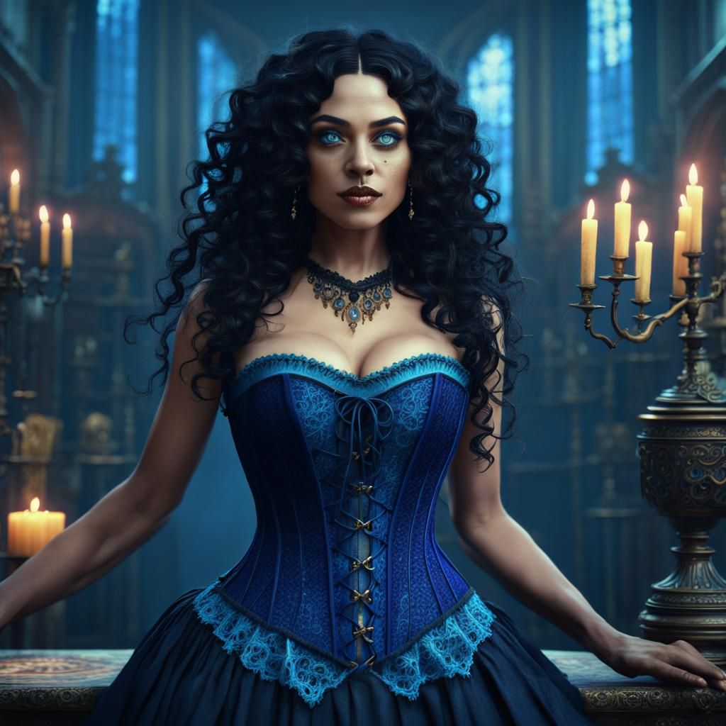 Creole Witch Casting Spells in New Orleans