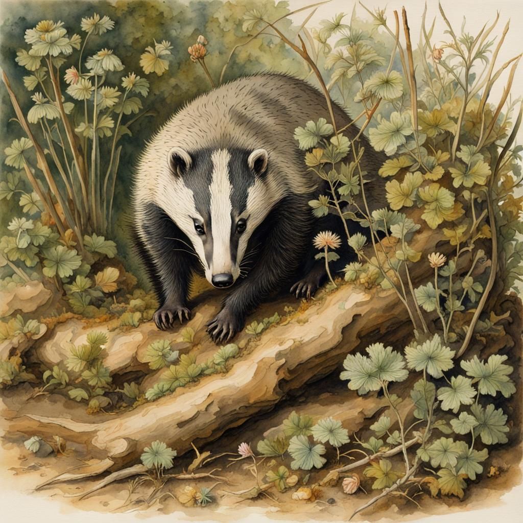 Badger, Dürer Style