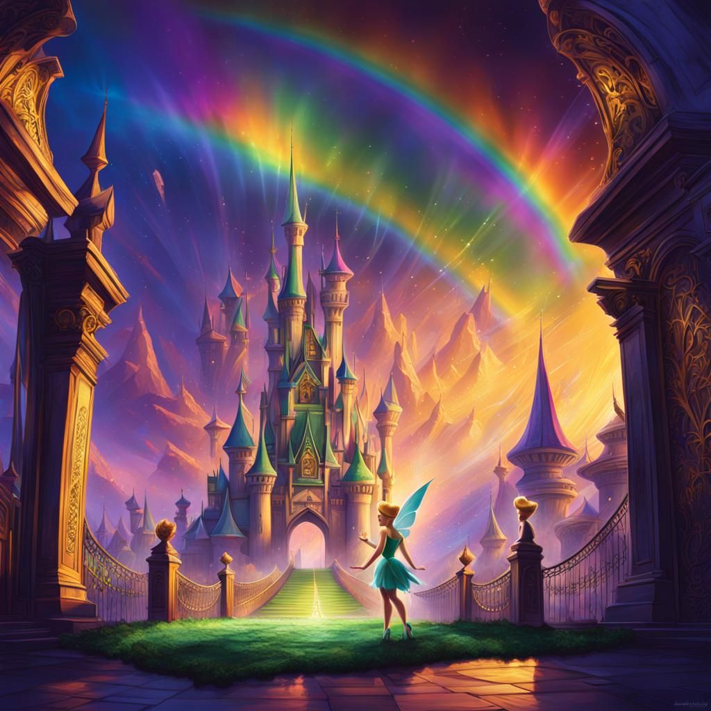 Tinkerbell and the Emerald City Gates