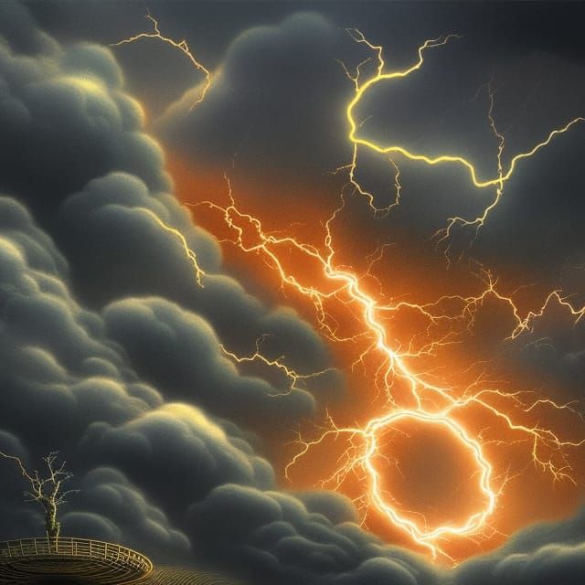 Epic Stormy Vortex in Digital Matte Painting