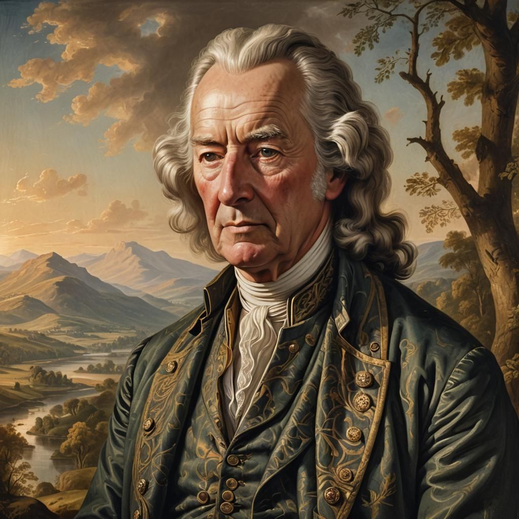 18th Century Portrait of John II Alexander