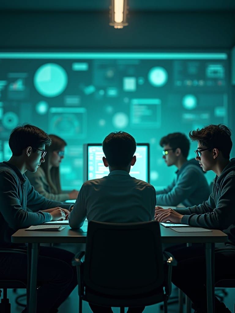 Students in Futuristic Learning Environment with AI Tools an...