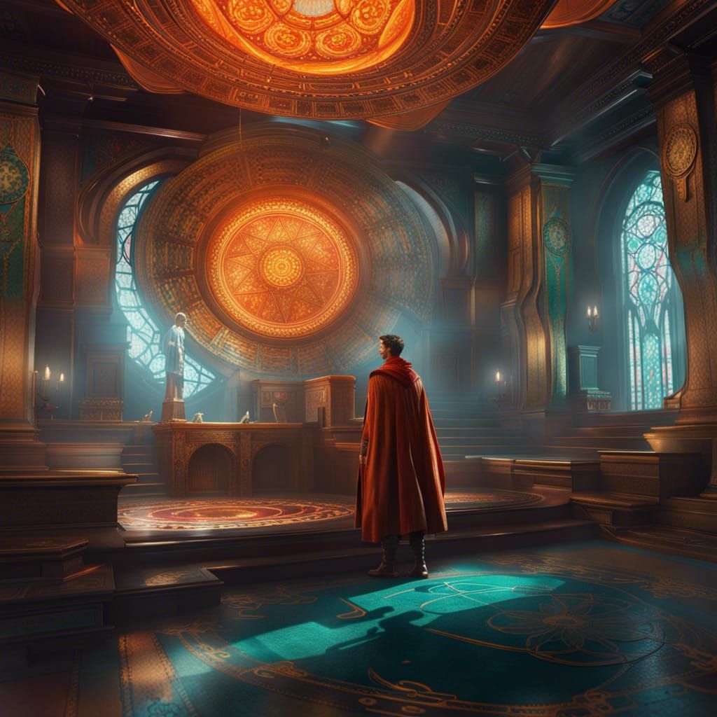 Doctor Strange Concept Art in 8K Resolution
