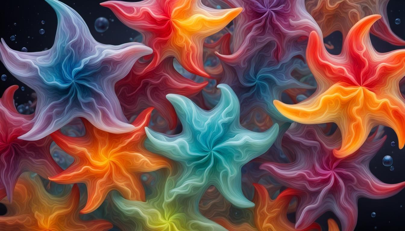 Swirling Jelly Stars in a Maelstrom