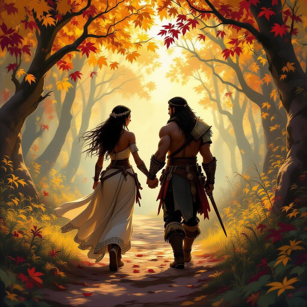 Amazon Warrior's Enchanted Forest Walk