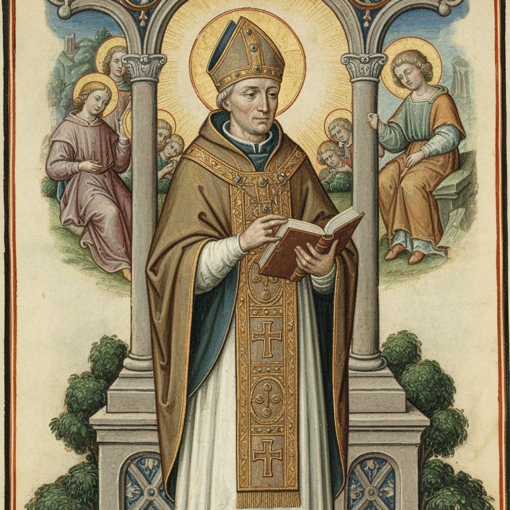 Saint Frederick of Utrecht in Carolingian Dress
