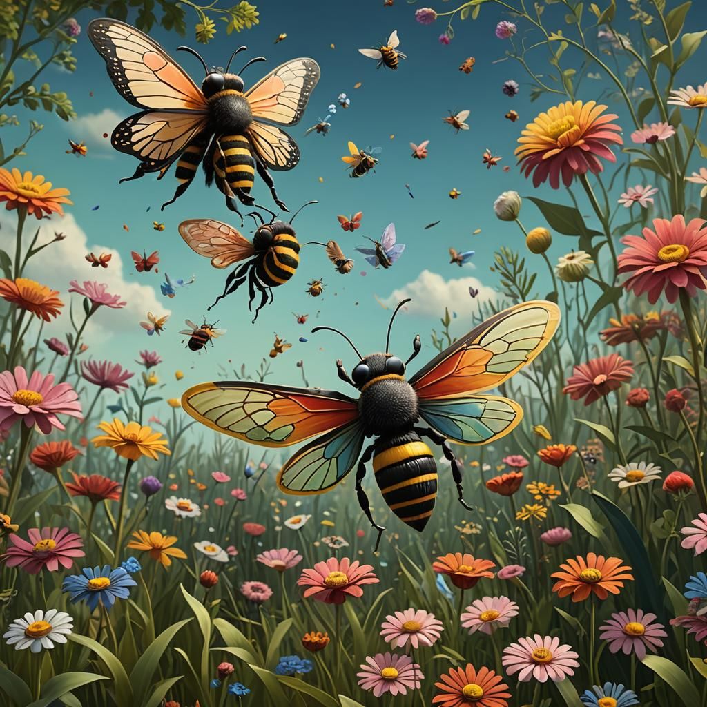 Butterfly Bees