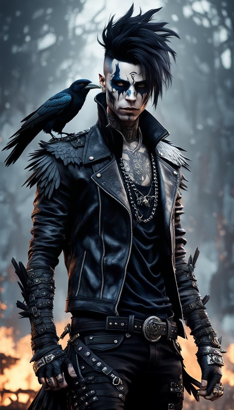 Andy Biersack (Black Veil Brides) as The Crow