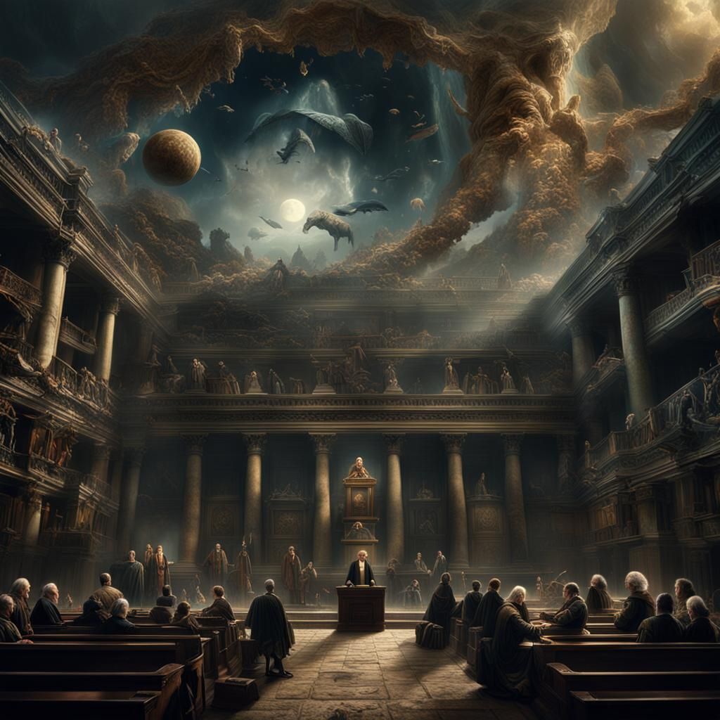 Epic Cinematic Trial of Isaac Newton