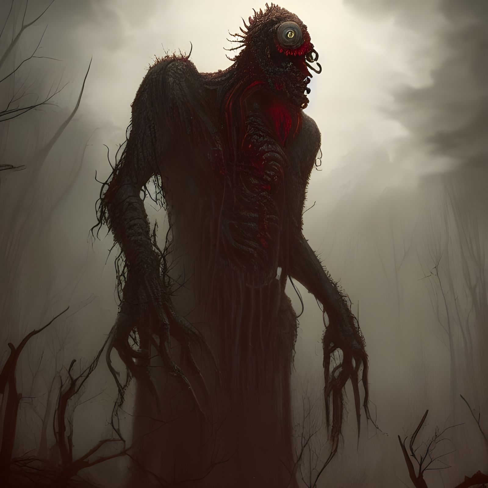 Lovecraftian Elder God Destroys Post-Apocalyptic World