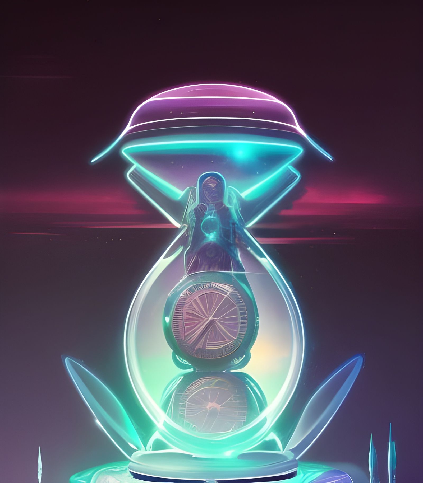 Futuristic: Cosmic Sands of Time