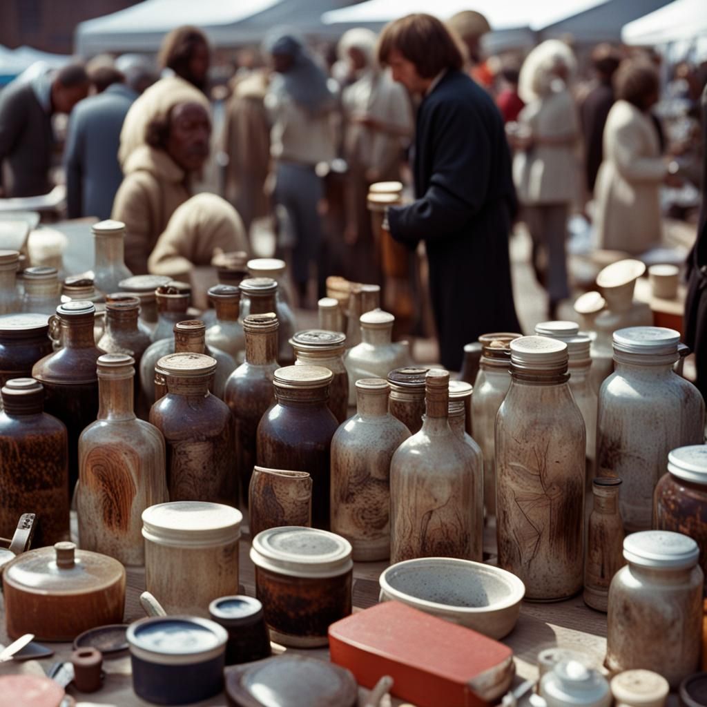Occult Flea Market in 1970s Detroit