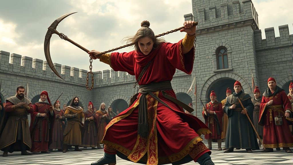 Demonstration: Kusari-Gama