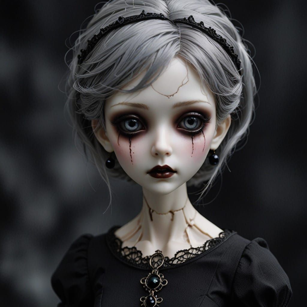 Doll's Despair in a Darkened Realm