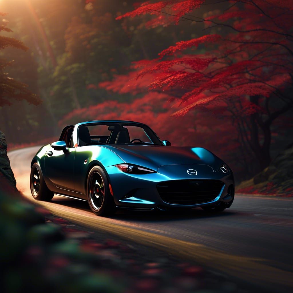 Mazda MX-5 Miata on the Dragon's Tail