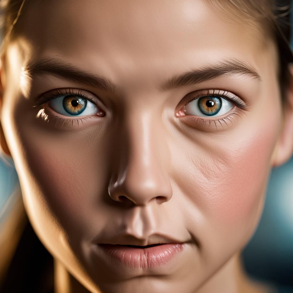 Aesthetic Girl at the Gym, Professional Portrait