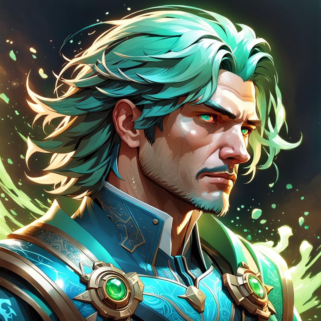 Hyperdetailed Portrait in Artstation Style