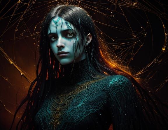 Unhappy Figure Trapped in Cosmic Webs