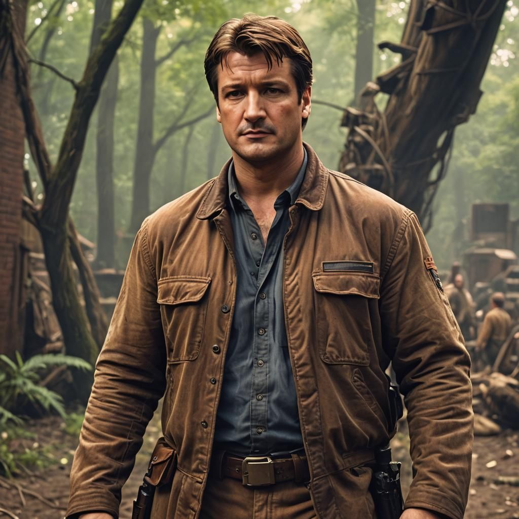 Malcolm Reynolds Hyperrealistic Portrait from Firefly