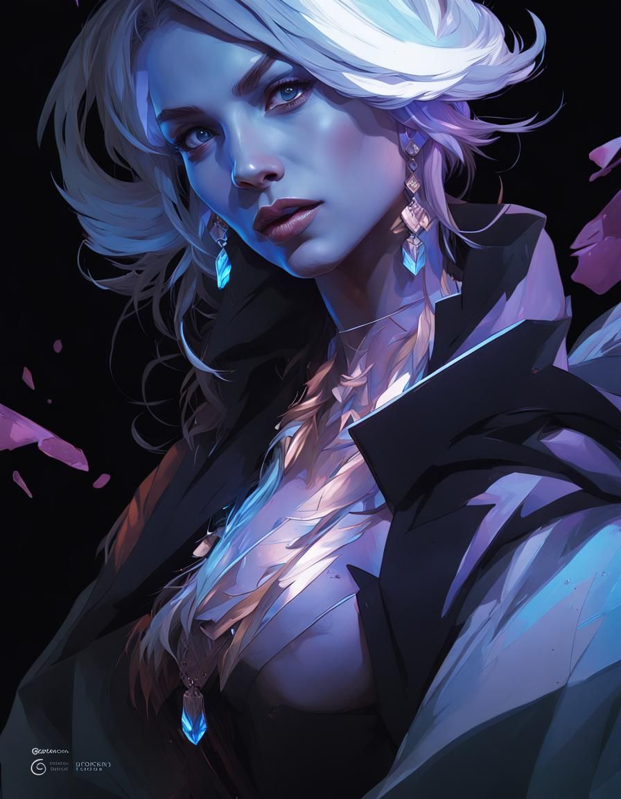 Hyperdetailed Portrait with Dynamic Lighting