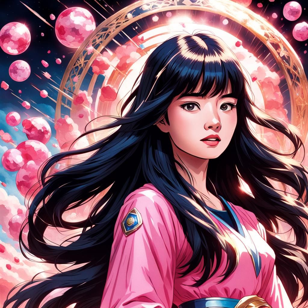 18 year old Vietnamese woman with long black hair and bangs ...