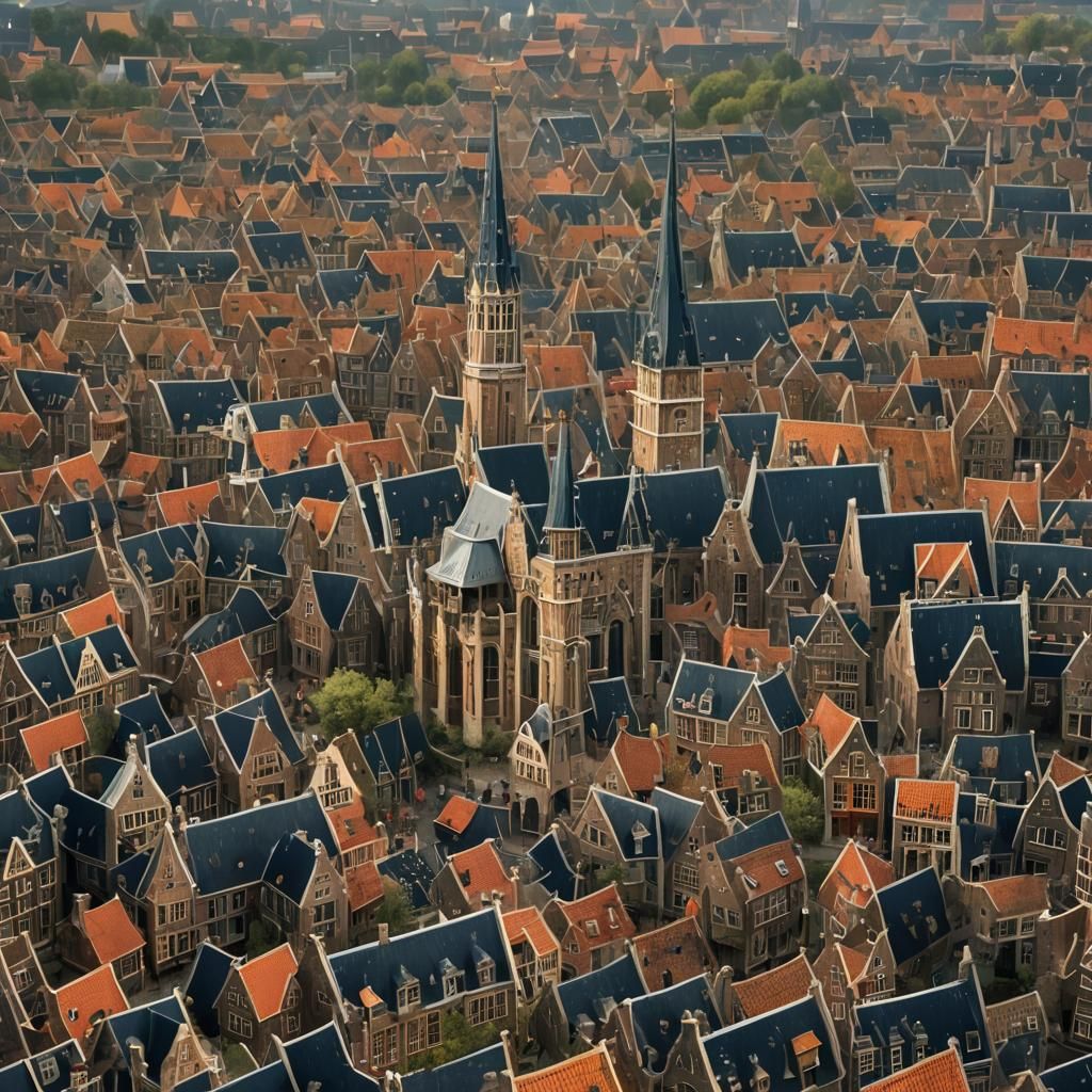 Dutch Honesty: A Fantastical Digital Painting