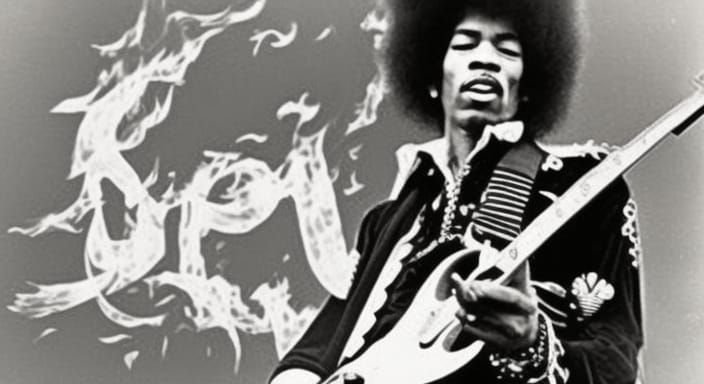 Jimi Hendrix's Fiery Woodstock Performance