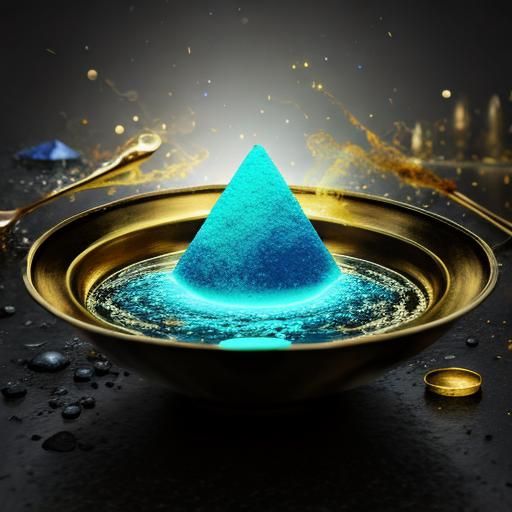 Abstract Alchemic Composition