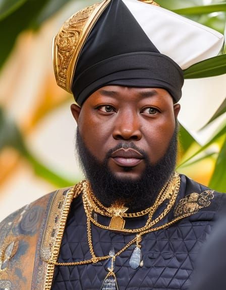 Changamire Dombo: African Emperor Portrait