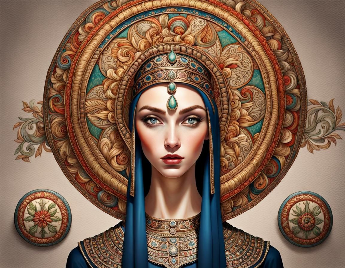 Andromeda Galaxy Digital Artwork