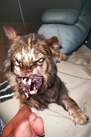 Savage Beast: An AI Generated Image