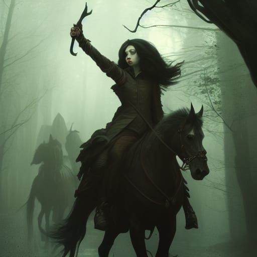 Sleepy Hollow: Dark Fantasy Concept Art
