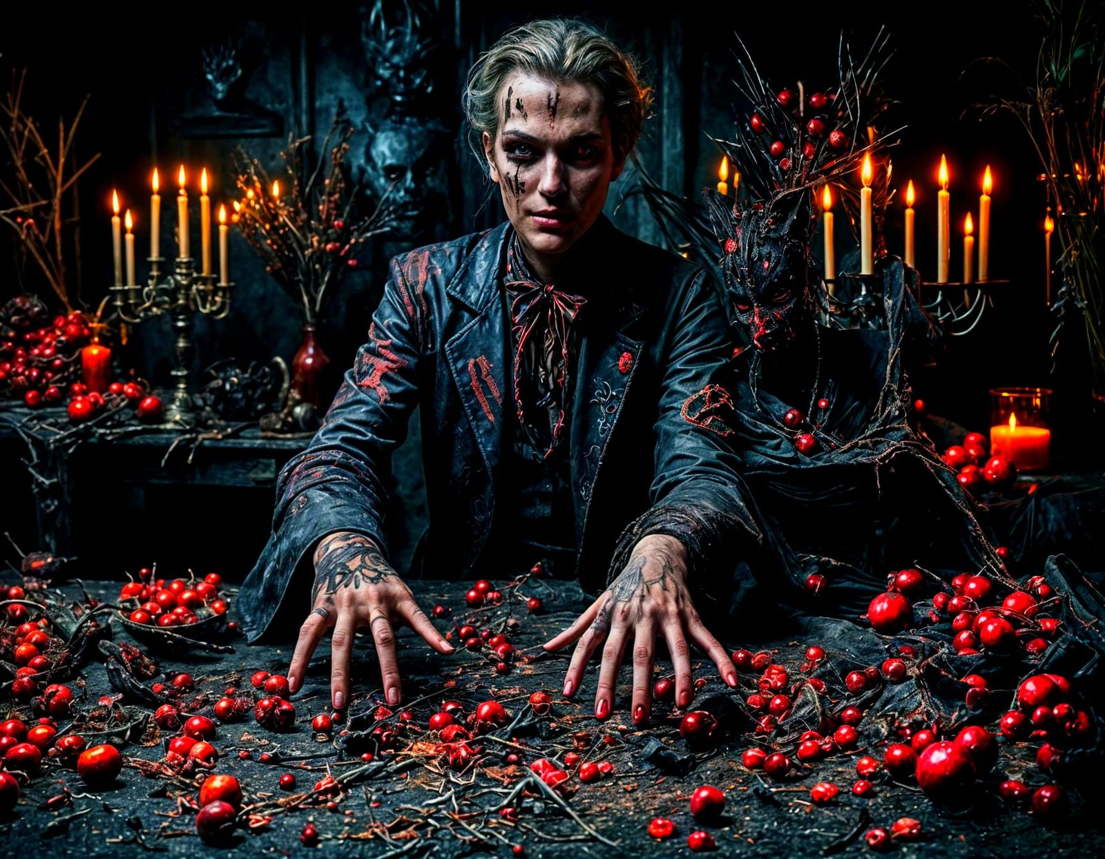 Surreal Eclipse: A Digital Art Masterpiece