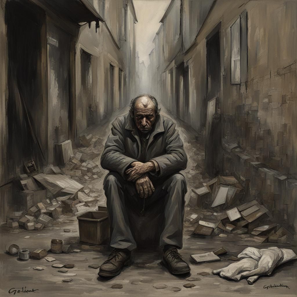 The suffering of the miserable from social injustice, povert...