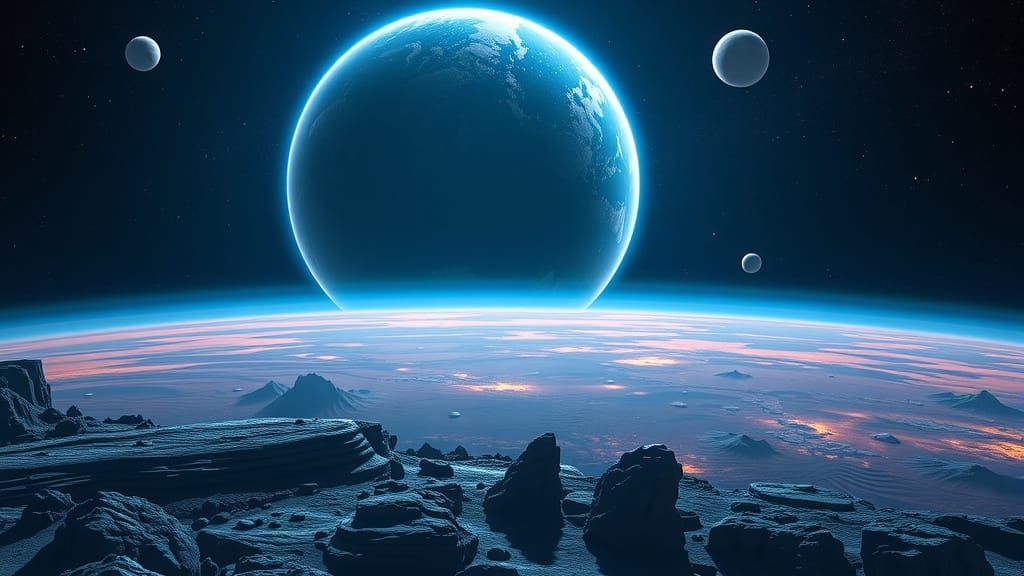 Galactic Cosmic Worlds in Hyperrealistic Detail