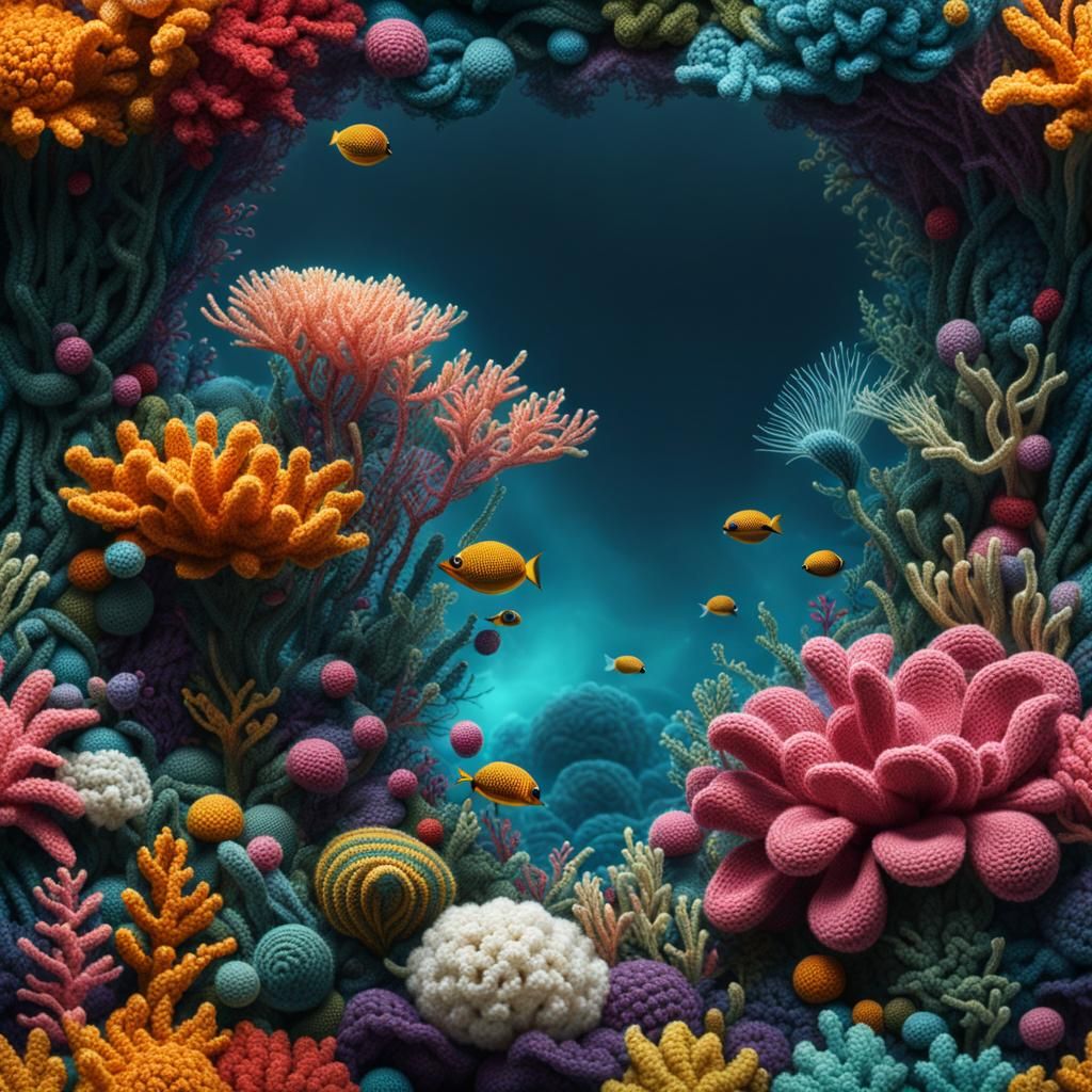 Crocheted seabed