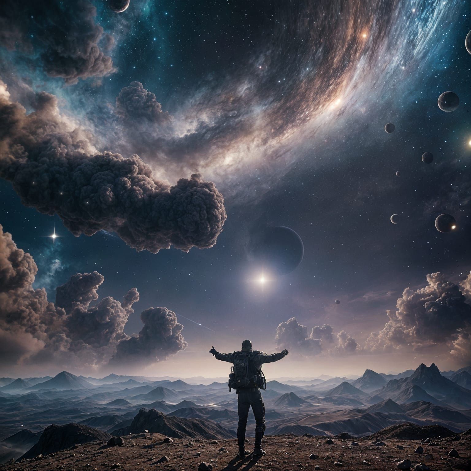 Infinite Universe Cinematic Film Still