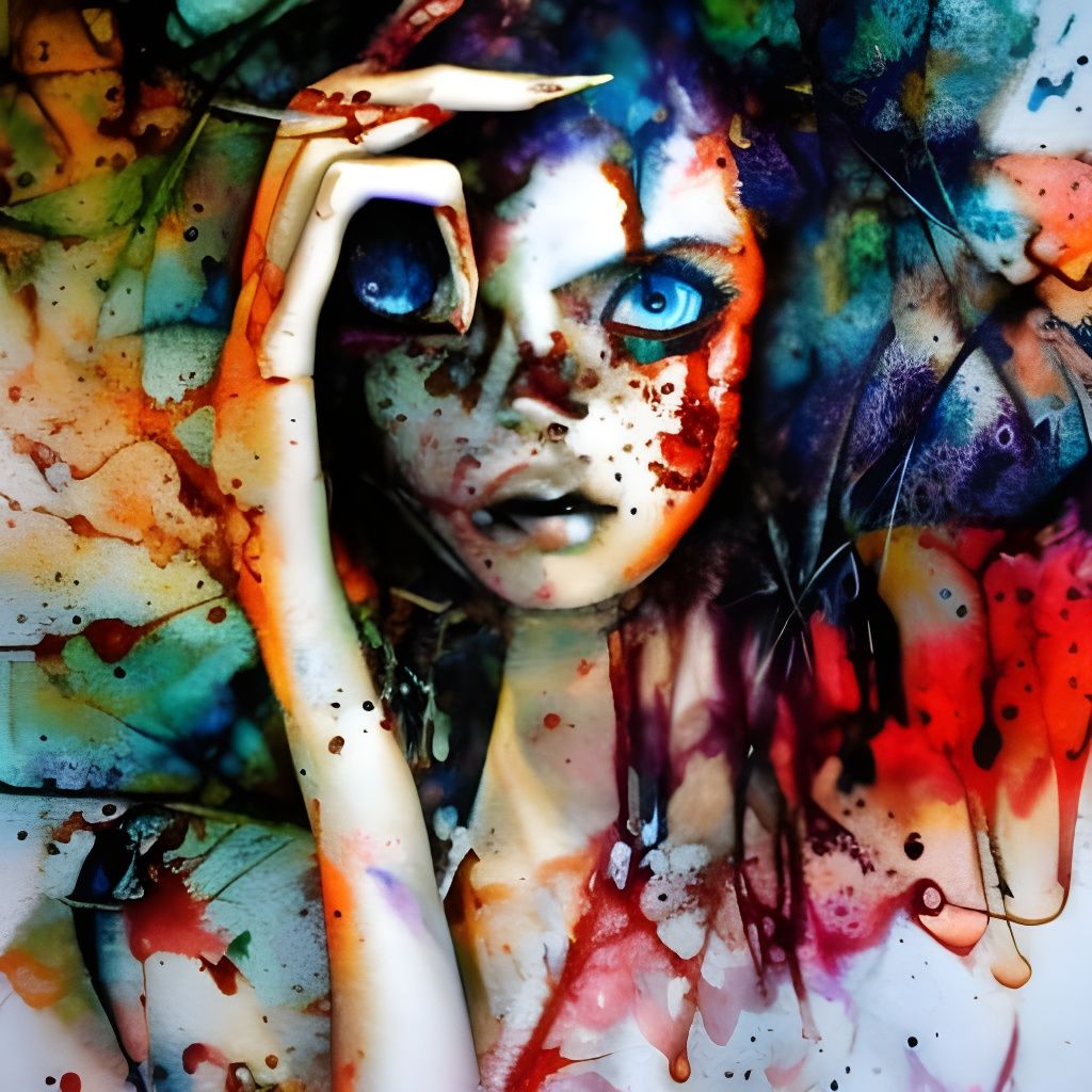 Iridescent Heart in Dark Fantasy Splash Art