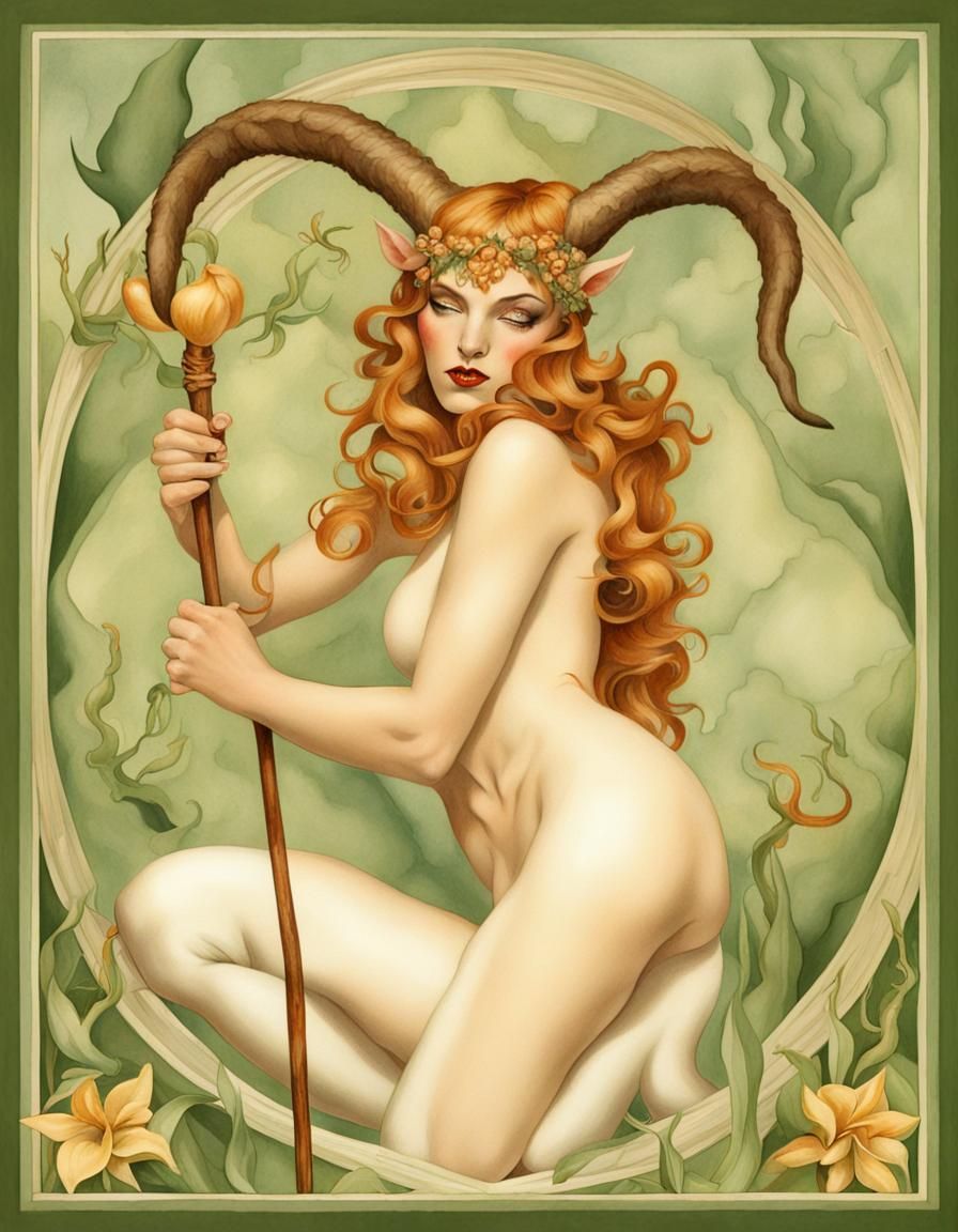 Cernunnos Celebrates Imbolc in Vargas Style