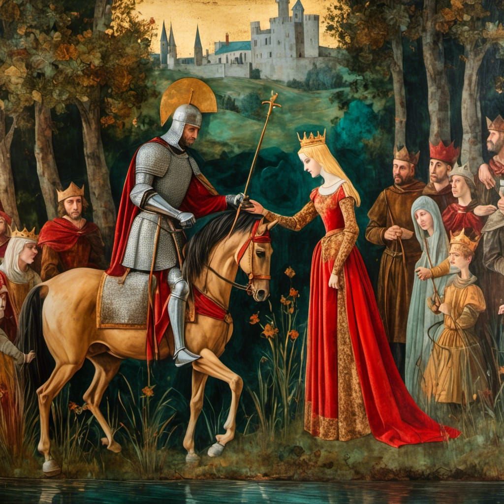 The Betrayal of Sir Lancelot With Queen Guinevere