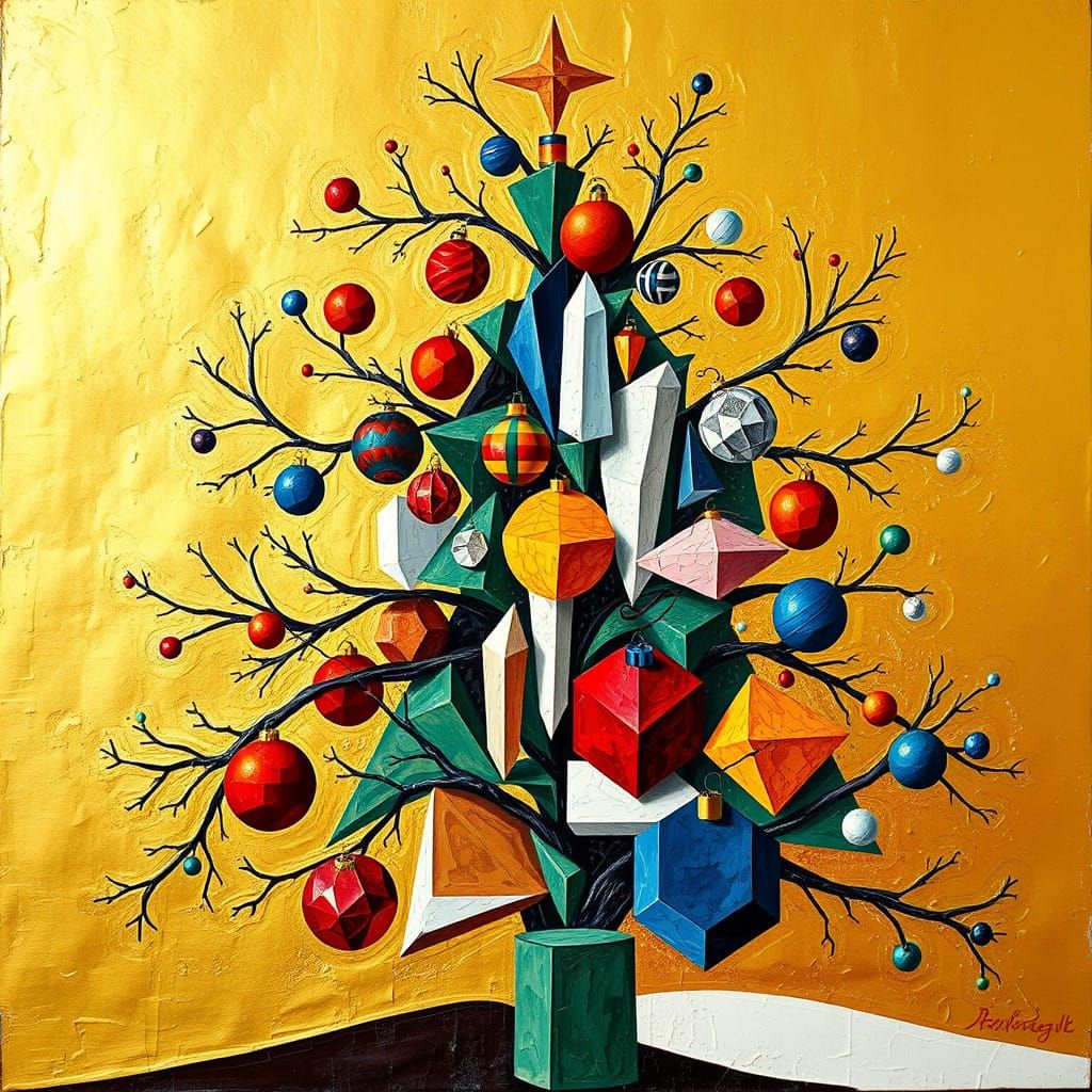 Cubistic Christmas Tree