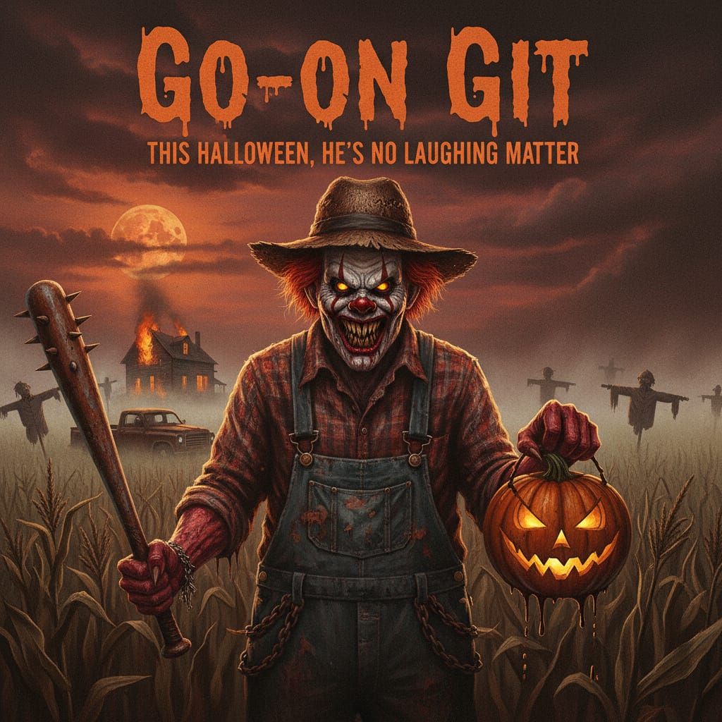 Demonic Redneck Clown Haunts Halloween Night