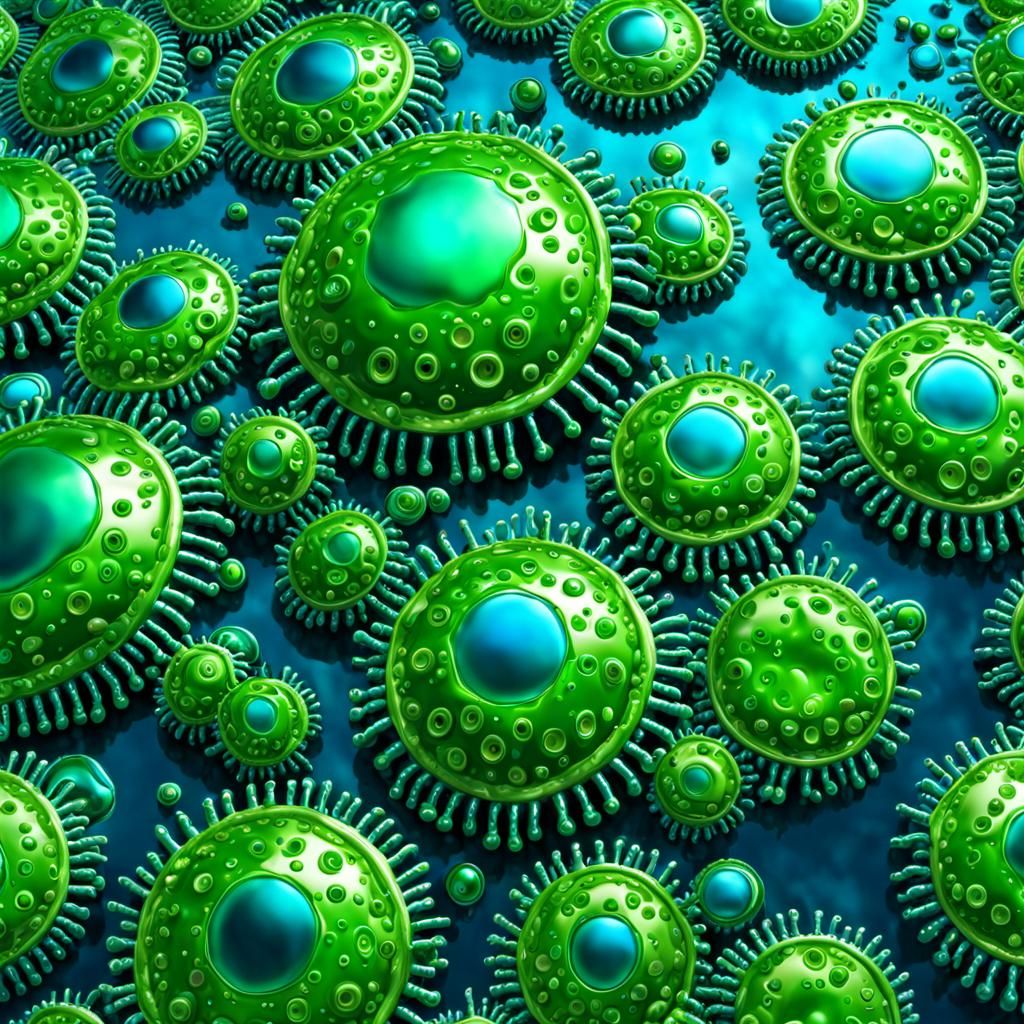 Biopunk Iron Man Suit in Amoeba Style