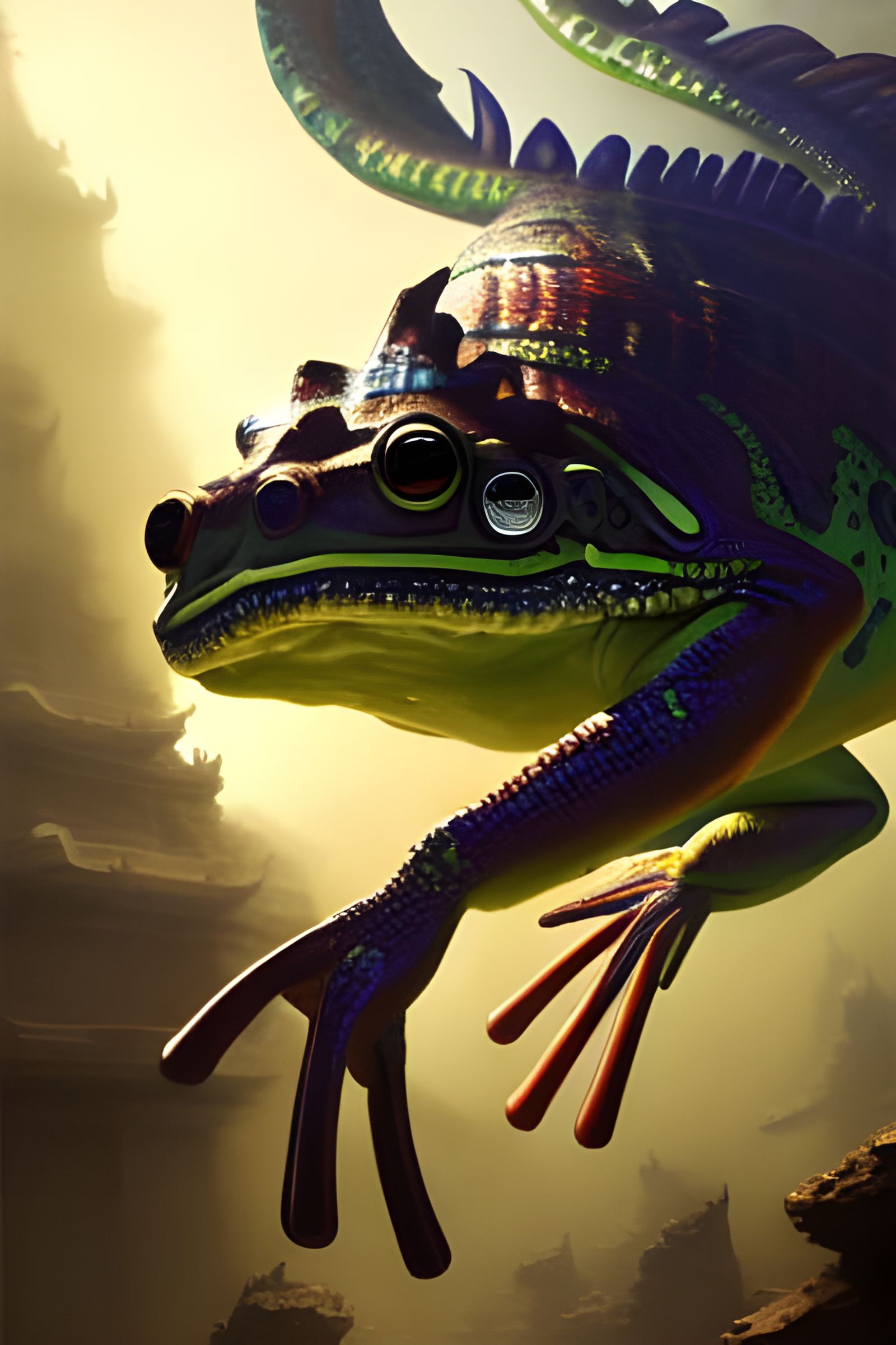 Cipactli: Aztec Sea Monster in Digital Art