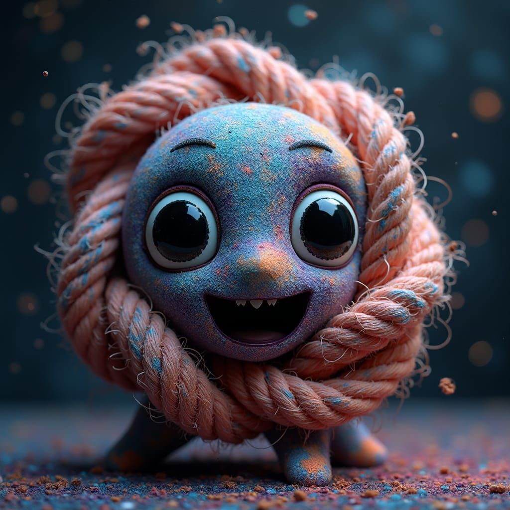 Knot Ruler of Vibrant Cosmic Realms