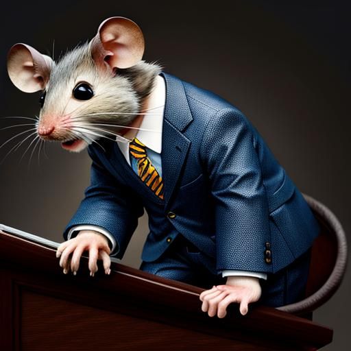 Charming Mouse Attorney Demands Justice