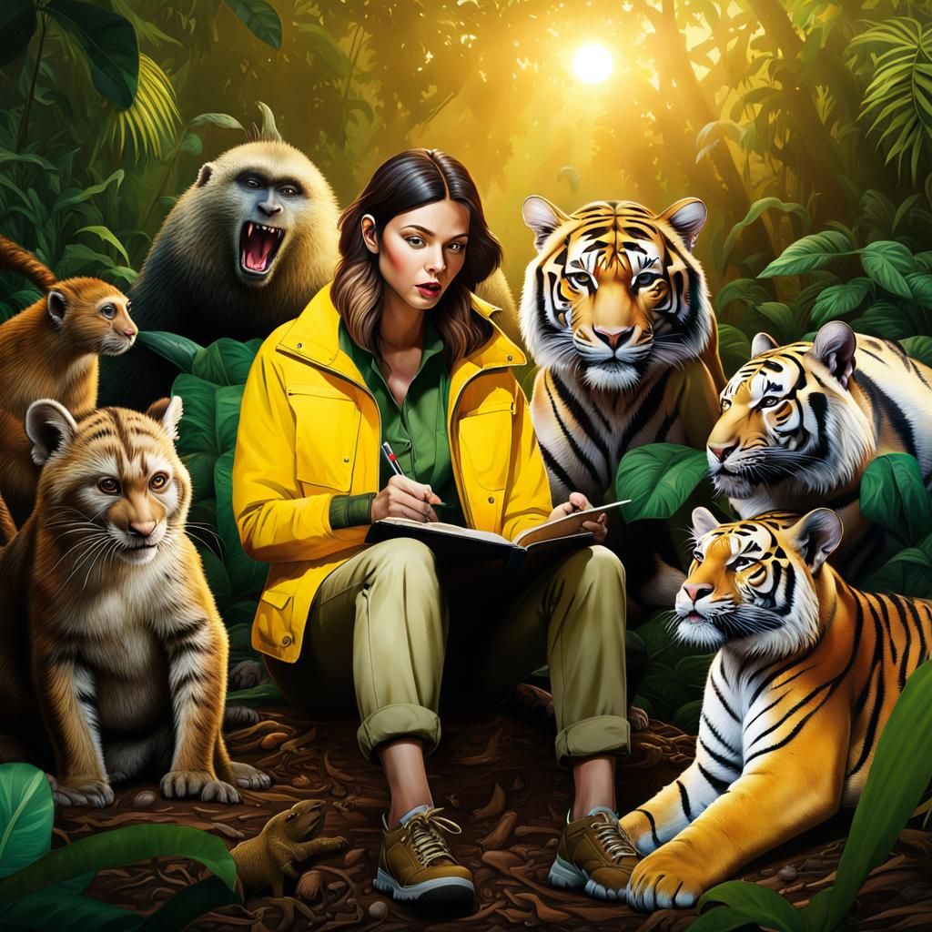 Incredible Wildlife Encounter in the Jungle