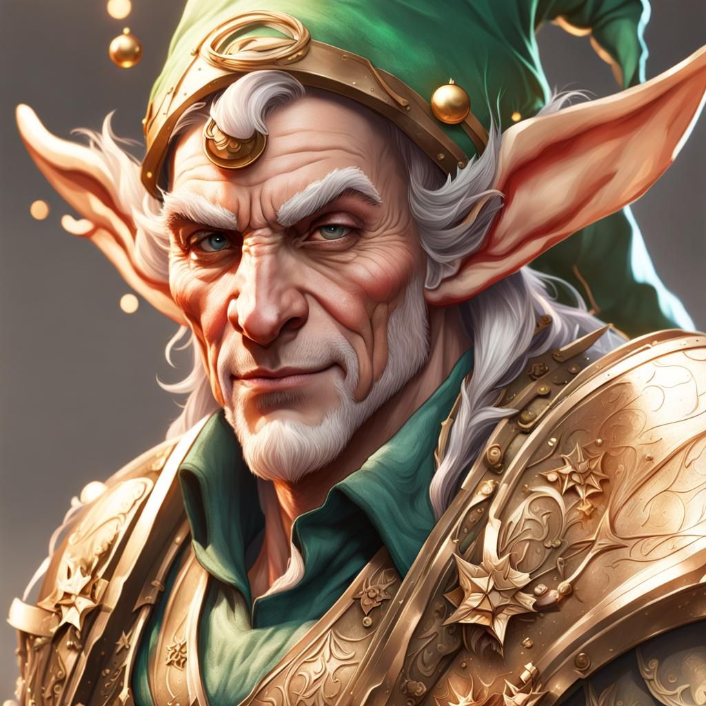 An elf with huge ears