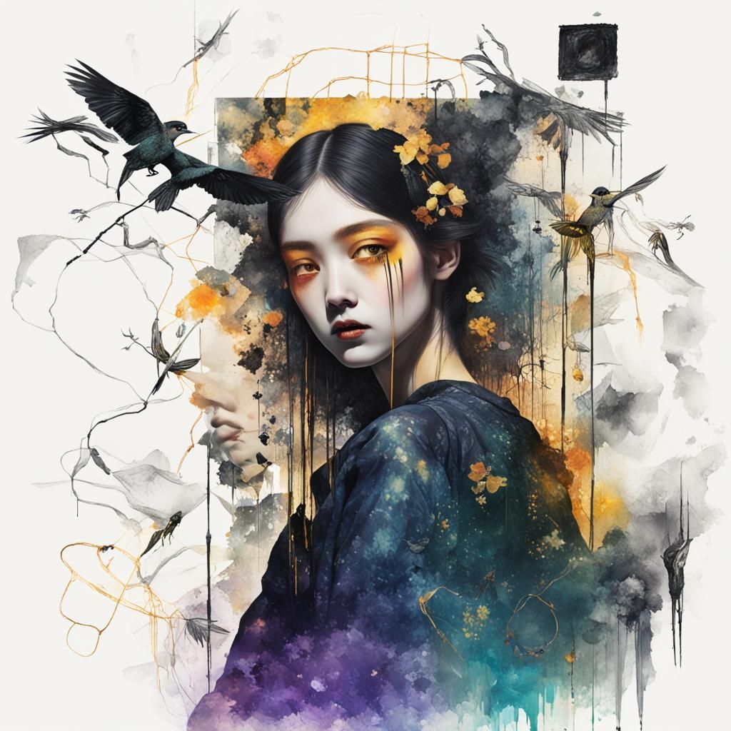 Girl & Small Bird